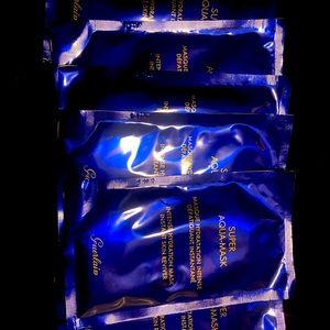 Guerlain aqua face mask 6 packs valued at 132.00